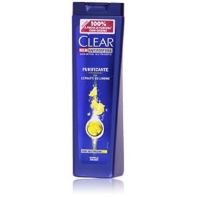 Clear Set 12 Shampoo Uomo Antiforfora Purificante Per Capelli Grassi - 3500 Gr