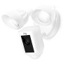 Ring Floodlight Cam | Videocamera di sicurezza HD con faretti integrati, sistema di comunicazione bidirezionale e allarme acusti