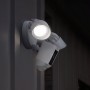 Ring Floodlight Cam | Videocamera di sicurezza HD con faretti integrati, sistema di comunicazione bidirezionale e allarme acusti