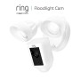 Ring Floodlight Cam | Videocamera di sicurezza HD con faretti integrati, sistema di comunicazione bidirezionale e allarme acusti