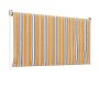 Garden Friend Tenda da sole a Caduta con rullo in alluminio e copertura in poliestere, attacco a soffitto, Altezza 250 cm, Lungh