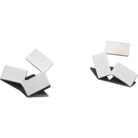 Alessi MT12 Alisei Orecchini, Acciaio Inossidabile