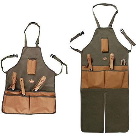 Fallen Fruits Garden Tool Apron & Esschert Design GT48 Grembiule da giardinaggio, lunghezza 46 x 1 x 120 cm