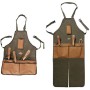 Fallen Fruits Garden Tool Apron & Esschert Design GT48 Grembiule da giardinaggio, lunghezza 46 x 1 x 120 cm