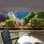 Relaxdays 10023701_832 Tenda da Sole per Balcone a Manovella Regolabile Resistente agli UV Poliestere Larghezza 250 cm Grigio
