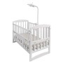 Motorola Halo+ - Over the Crib Baby Video Monitor con unità genitore portatile da 4,3" - App Wi-Fi Hubble connessa per smartpho