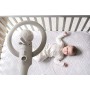 Motorola Halo+ - Over the Crib Baby Video Monitor con unità genitore portatile da 4,3" - App Wi-Fi Hubble connessa per smartpho