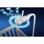 Motorola Halo+ - Over the Crib Baby Video Monitor con unità genitore portatile da 4,3" - App Wi-Fi Hubble connessa per smartpho