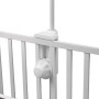 Motorola Halo+ - Over the Crib Baby Video Monitor con unità genitore portatile da 4,3" - App Wi-Fi Hubble connessa per smartpho