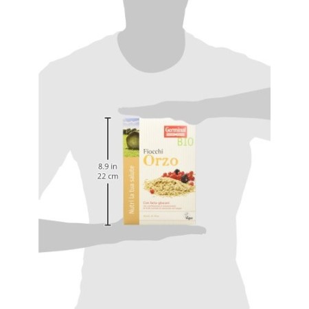 Germinal Bio Fiocchi Orzo - 8 confezioni da 300 gr - 2400 gr