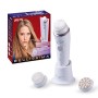 Imetec Bellissima Face Cleansing Cleanse&Massage Spazzola per la Pulizia del Viso, 3 Testine per Trattamento Personalizzato, Tec