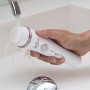 Imetec Bellissima Face Cleansing Cleanse&Massage Spazzola per la Pulizia del Viso, 3 Testine per Trattamento Personalizzato, Tec