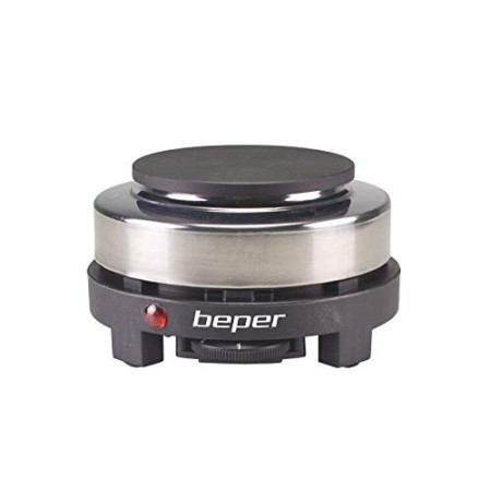 Beper P101PIA002 fornello Elettrico, 500 W, Acciao Inossidabile/Ghisa