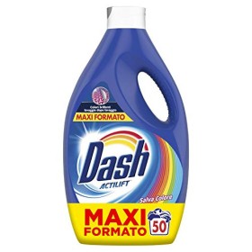 Dash Detersivo Lavatrice Liquido, 50 Lavaggi, Salva Colore, Maxi Formato, Pulizia Profonda, Per Tutti I Capi
