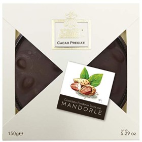 Slitti Mini Tortina Cioccolato Fondente e Mandorle - 3 Pacchi da 80 g