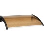 Blinky 96899-05 Pensiline ABS Bronzato, Alveolare, 60x100 cm, Supporti laterali in ABS nero