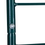 Relaxdays, Verde Set 2 Grigliati da Giardino per Rampicanti, in Metallo 180x50cm Design Arco e Cuore, ad Incastro, Scuro, 180 x 