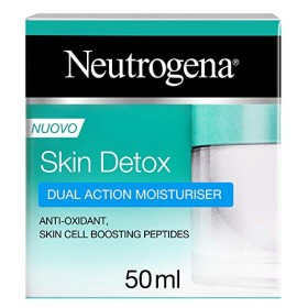 Neutrogena Crema Viso Idratante, Skin Detox, Doppia Azione, 50 ml