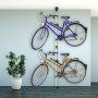 Relaxdays Porta Biciclette Telescopico per 2 Biciclette Regolabile 160-340 cm