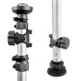 Relaxdays Porta Biciclette Telescopico per 2 Biciclette Regolabile 160-340 cm