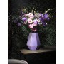 Kare Design Vaso, Viola, 26 x 21 x 21 cm