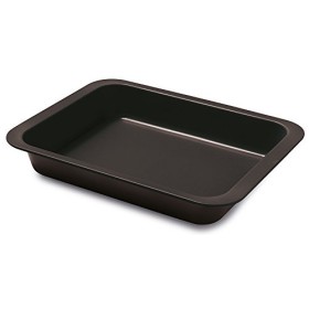 Guardini Gardenia, Lasagnera 30x40cm, Acciaio con rivestimento antiaderente, Colore nero