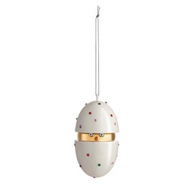 Alessi Piacere, Pulcino Il Grande Decorazione, Porcellana, Multicolore, 5.60x5.60x9.50 cm