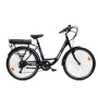 Momo Design Venezia, Bicicletta elettrica a pedalata assistita Unisex Adulto, Nero, Unica