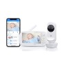 Motorola Ease 44 Connect - Babyphone Wi-Fi con Videocamera - Baby Monitor con Schermo Video HD da 4.3" - Applicazione Hubble - V
