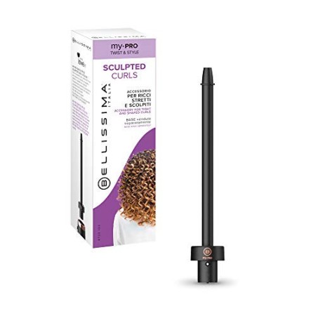 Imetec Bellissima My Pro GT22 120, Accessorio Sculpted Curls per Styler Componibile My Pro Twist & Style, Ferro Riscaldato da 11