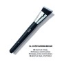 Marchio Amazon - find. Set di pennelli per contouring - Pennelli per fondotinta, terra e contouring (3 pennelli) - n° 08, n° 0