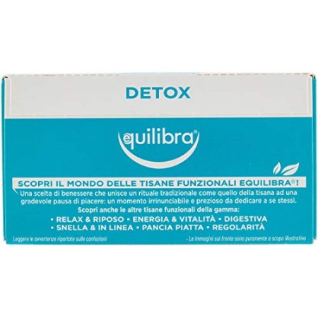 Equilibra Tisana Detox, 15 filtri