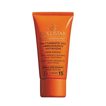 Collistar Trattamento Viso Abbronzante Antirughe (SPF 15) - 50 ml.
