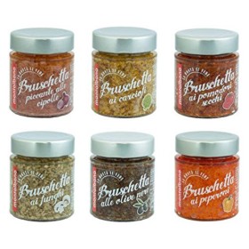 Montalbano Bruschette Miste 6 Vasi - 780 g