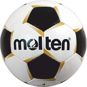 Molten PF-540 - Pallone da calcio taglia 5, colore: Bianco/Oro/Nero