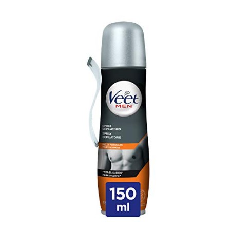 Veet Veet Men Spray Depilatorio Corporal Piel Normal - 150 Ml