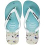 Havaianas Hype, Infradito Uomo, Bianco (White/Water), 41/42