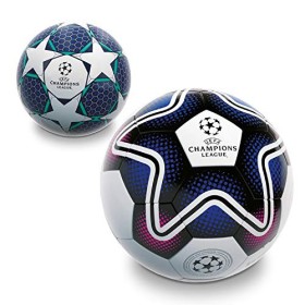 Mondo Mondo-13845 Toys-Pallone da Calcio da Uomo-UEFA Champions League-Size 5-350 Bianco/Nero/Blu-13845, Colore Bianco/Nero/Blu,