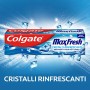 Colgate Dentifricio Max Fresh Cristalli Rinfrescanti, Freschezza 10 Volte A Lungo, Menta Glaciale, 4 x 75 ml