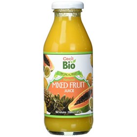 Cecil Bio Succo di frutta mista, naturale, 350 ml, confezione da 4