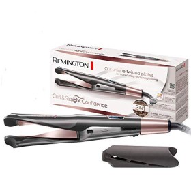 Remington S6606B Piastra Capelli Curl & Straight, Design 2 in 1 Semplice ed Intuitivo, Effetto Riccio, Onde Morbide o Capelli Li