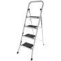Colombo SGB4GRAL Sgabello in Alluminio con 4 Gradini