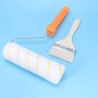 Milisten Kit di rulli per pittura attrezzi con pennello vassoio per rullo di pittura strumenti di riparazione da parete strument