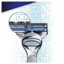 Gillette SkinGuard Sensitive Rasoio Pelli Sensibili Uomo + 11 Lamette di Ricambio