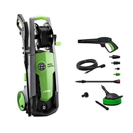 LAVOR Idropulitrice ad Acqua Fredda a Controllo Digitale PREDATOR 160 DIGIT, 510 litri/ora max, 160 bar max, 2500W - Con Program