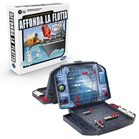 Hasbro Gaming- Affonda la Flotta con Gli Aerei Gioco di Strategia, Multicolore, C3890103