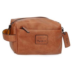 Beauty case da viaggio Pepe Jeans Vegan Marrone