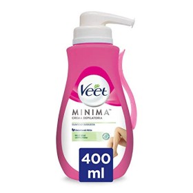 Veet Crema depilatoria per il corpo, da donna, con dosatore, pelle normale e secca, 400 ml
