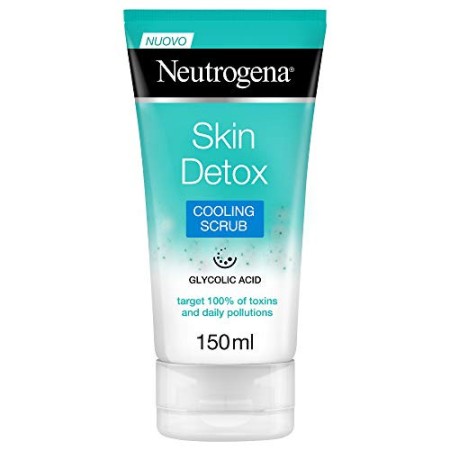 Neutrogena Esfoliante Viso, Skin Detox, Azione Rinfrescante, 150 ml