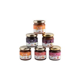 Tenuta Fattoria Vecchia - Confetture Biologiche di Bacche di Goji Italiane, Goji e Fragole, Goji e Lamponi, Goji e Fichi e Goji 